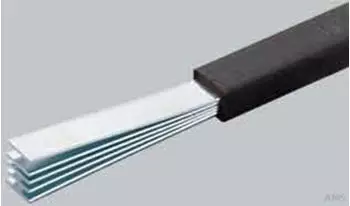 W&ouml;hner Kupferschiene 4x15,5x0,8mm 320A (01089)