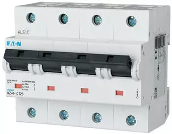Eaton AZ-4-B20 Leitungsschutzschalter 4P, B-Char, 20A, 25kA (174532)