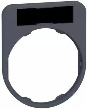 Schneider Electric Schildtr&auml;ger 30x40mm f&uuml;r Flush 30mm, 10 St&uuml;ck (ZBYF2101)