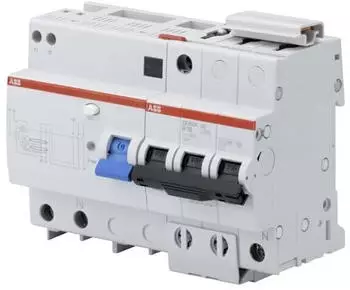 ABB DS252N-UC-B63/0.3 FI/LS-Kombination Typ B, 2P/N-UC, 63A, 300mA, 10kA (2CDR272568R3635)