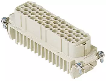 ILME CDF 64 Buchseneinsatz 64P+PE, 10A, 250V, Crimpanschluss (CDF 64)