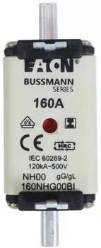 Eaton NH-Sicherungseinsatz Niederspannung 160A AC 500V gL/gG NH00 (160NHG00BI)