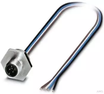 Phoenix Contact SACC-E-M12MS-4CON-M20/0,5 Ger&auml;testeckverbinder Vorderwand 4-polig (1408415)