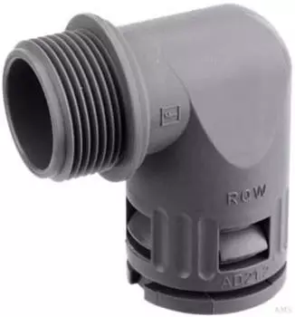 Flexa RQW1-M Schnellverschraubung gewinkelt AD28,5 M25x1,5 IP65 grau (15020051028)