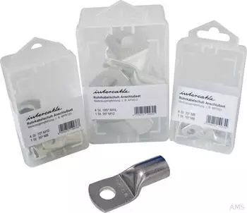 Intercable Rohrkabelschuh R-Serie 50mm² M12 verzinnt, 10 Stück (ICR5012SB10)