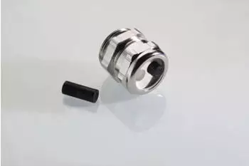 Pflitsch UNI Mehrfach-Kabelverschraubung PG16, 2x9mm, Polycarbonat (15354PCm2x9)