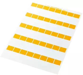 Lapp Kabel FLEXIMARK Etikett LCK 45 25-142,5 wei&szlig;, 100 St&uuml;ck (83256549)