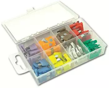 Eska Flachstecksicherungen-Sortiment, Standard, 4-30A, 80 St&uuml;ck (340.750)