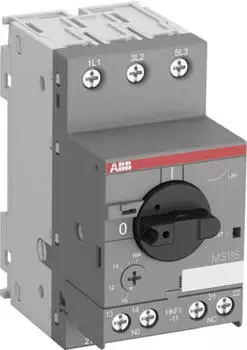 ABB MS116-0.25-HKF1-11 Motorschutzschalter 0,16&ndash;0,25A, frontseitiger Hilfsschalter 1S+1&Ouml; (1SAM250005R1002)