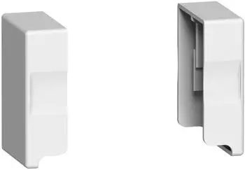 Schneider Electric Multi 9 OEM Endkappen Kammschiene, 10 Stk. (M9XCEC10)