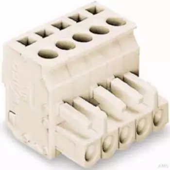 Wago Buchsengeh&auml;use-Kabel 722, 4-polig, 5mm Rasterma&szlig; (722-204/026-000)