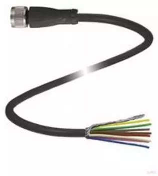 Pepperl+Fuchs V19-G-BK1,5MPURU/ABG Kabeldose geschirmt, 1,5m, 8-polig (218930)