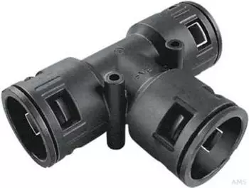 Flexa RQT-PA T-Verteiler Schnellverschraubung 3xAD15,8 schwarz (15020041208)