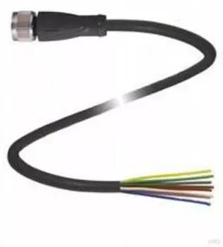 Pepperl+Fuchs V19-G-BK0,3M-PUR-U Sensor-/Aktor-Steckverbinder 8-polig, 0,3m (239998-0010)