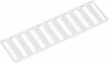 Wago WMB-Beschriftungskarte als Karte f&uuml;r Klemmenbreite 5 - 17,5 mm dehnbar 5 - 5,2 mm unbedruckt aufrastbar wei&szlig; (793-5501)