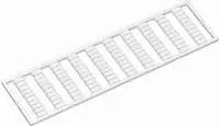 Wago TOPJOB&reg; SWMB-Multibeschriftungssystem Aufdruck waagerecht 51 ... 100 (2x)