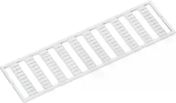Wago WMB-Beschriftungskarte als Karte bedruckt 11 ... 20 (10x) dehnbar 5 - 5,2 mm Aufdruck waagerecht aufrastbar wei&szlig; (793-5503)