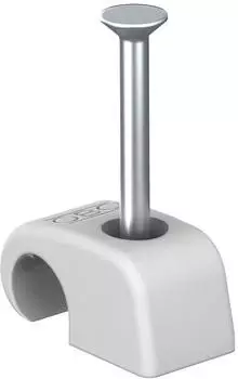 OBO Bettermann Haft-Clip Typ 2027, lichtgrau (2228858)