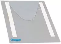 Hager Planschutztasche FZ794, f&uuml;r DIN A4, 230 x 315mm, selbstklebend, 120my