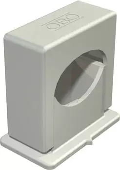 OBO Bettermann Druck-ISO-Schelle 3050, 1-fach lichtgrau (2101017)