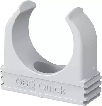 OBO Bettermann Quick-Schelle 2955 M40, lichtgrau, 50 St&uuml;ck (2149028)