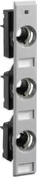 Hager Reitersicherungsunterteil D02 E18, 63A 3polig 60mm Sammelschiene Anschlussklemme (L063L)