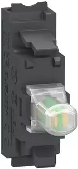 Schneider Electric Universelles LED-Modul, Harmony XB4 und XB5, 22mm, 30mm, wei&szlig;, 24V ACDC, Push-In (ZBVB15)