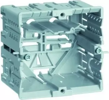 Hager Ger&auml;teeinbaudose 1-fach Energie f. BR C-Profil f&uuml;r tehalit Rahmenblende modular (GLT5000)