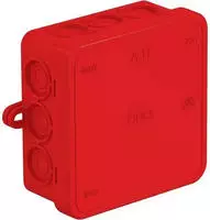 OBO Kabelabzweigkasten 85x85x40, PE, rot A 11 HF RO