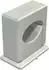 OBO Bettermann Druck-ISO-Schelle 3051, 1-fach lichtgrau (2101033)