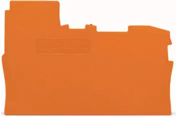 Wago Abschluss- und Zwischenplatte 0,8 mm dick orange (2002-7192)