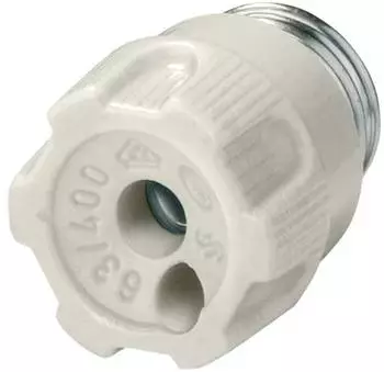 Siemens NEOZED-Schraubkappe Porzellan Gr&ouml;&szlig;e D01 16A mit Pr&uuml;floch (5SH4317)