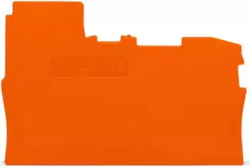 Wago Abschluss- und Zwischenplatte 1 mm dick orange (2006-7192)