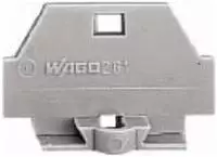 WAGO 260-361, WAGO GmbH & Co. KG Abschlu&szlig;platte 260-361