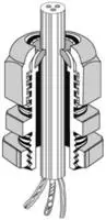 Hensel Einbaustutzen IP65 AKM 50