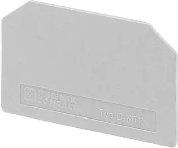 Phoenix Contact D-MTK - Abschlussdeckel (3101029)