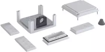 Hager Kabelanschlusskasten, universZ, 324x307x149mm, SKII, f&uuml;r Stromwandler BG 113 (U84LM)