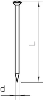 OBO Bettermann Stahlnagel (3353508)