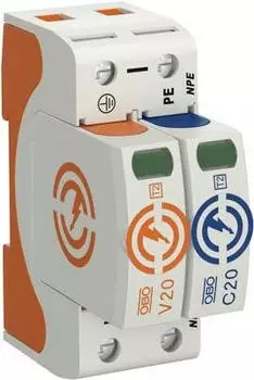 OBO Bettermann &Uuml;berspannungsableiter V20 1-polig NPE 280V (5095251)