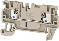 Weidm&uuml;ller A2C 1.5 Durchgangs- Reihenklemme PUSH IN 1,5qmm 1552790000 (Inhalt 1
