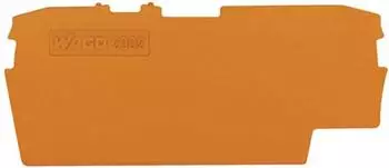 Wago Abschluss- und Zwischenplatte 1 mm dick orange (2002-1692)
