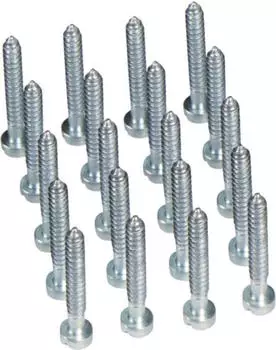 Hager Schrauben, univers Z, 4,8x34,5mm, f&uuml;r Tragschiene 20 St&uuml;ck (ZZ40B)