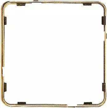 Jung Serie CD plus Applikations-Rahmen, glanzgold (CDP 81 GGO)