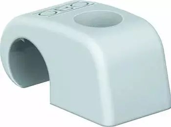 OBO Bettermann Haft-Clip Typ 4042, ohne Nagel, lichtgrau (2215322)