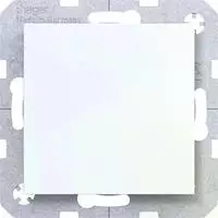 Hager Blindabdeckung WAF1001WG Zentralst&uuml;ck A.x/C.x lichtwei&szlig; gl&auml;nzend