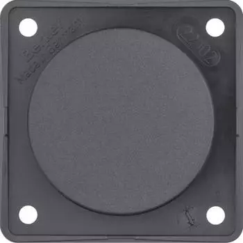 Berker Blindverschluss Integro Flow anthrazit, matt (945162505)