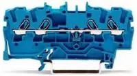 WAGO 2002-1404, WAGO GmbH & Co. KG Durchgangsklemme 4-Leiter, TS 35 2002-1404