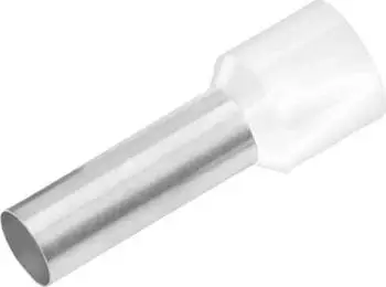 Cimco Aderendhülse isoliert 0,5 mm²/8 mm, FR DIN, weiß (18 7001)