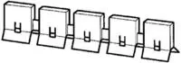 ABB Stotz S&J Ber&uuml;hrungsschutzkappen SZ-BSK 5 (1er)