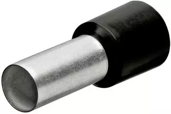 Knipex Aderendh&uuml;lsen mit Kunststoffkragen 1.5mm&sup2; schwarz 200 St&uuml;ck (97 99 333)
